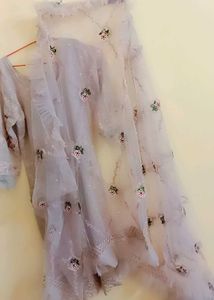 Beautiful Pakistani Dupatta Work Kurta