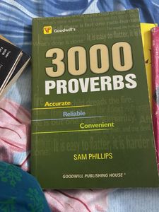three books3000 Proverbs Book