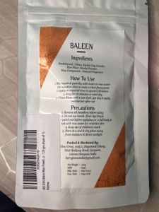 Baleen Bikini Wax Powder &amp; Korean Vitamin C Cream