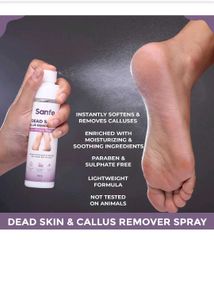 Sanfe Dead Skin &amp; Callus Remover Spray Few Minutes