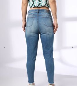 Distressed Denim Jeans