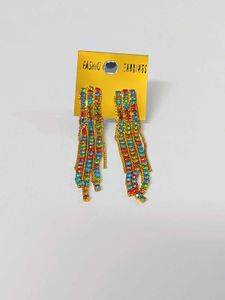 Colorful Drops: LONG EARRINGS