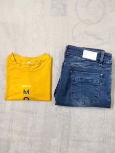 Bright Jeans Top Pair