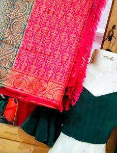 Beautiful ❤️saree With Blouse