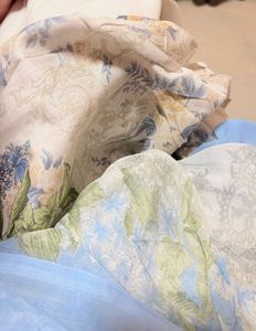 Pakistani Suit material with patches