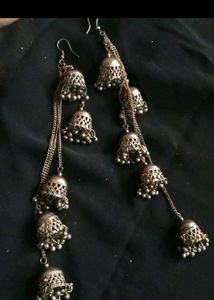 Dangling Jhumka Earrings