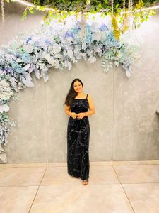 Elegant Black Maxi Dress