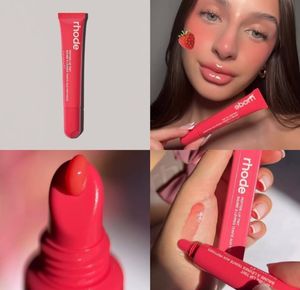 Rhode Peptide Lip Tint Dupe In Shade Guava Spritz