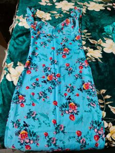 Floral Print Kurta