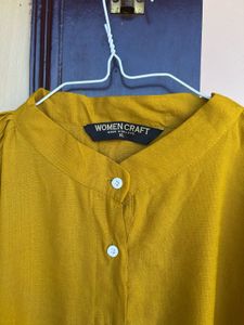 Women's Craft Mustard Tunic Top