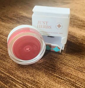 Just Herbs nourishing lip &amp; cheek tint 04mahogany shade