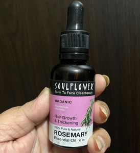 Soulflower Rosemary Essential Oil