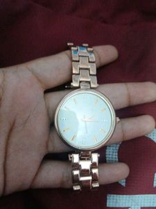 Rose Gold Watch