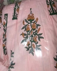 Floral Cotton Anarkali For Summer 💗