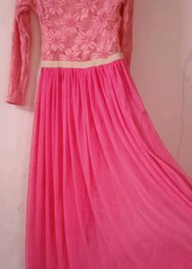 Pink Lace Dress