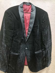 Black Velvet Blazer