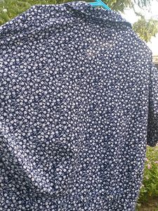 Blue Dotted Shirt
