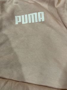 Puma X 1DER Men Pink Cotton Hoodie (UNISEX)