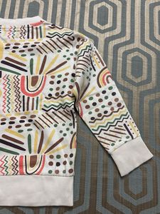 Fun Patterned Kids Sweatshirt