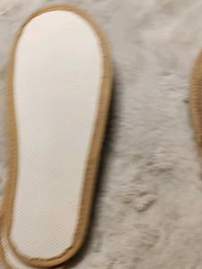 Fern Print Jute Slippers