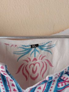 Nayra cut Floral Print Casual kurti Pant set