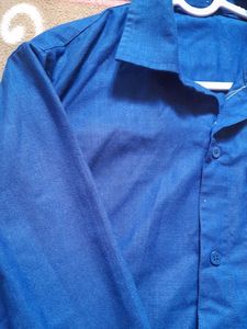 Blue Long Sleeve Shirt