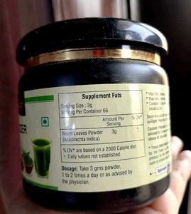 100% Natural Neem Powder