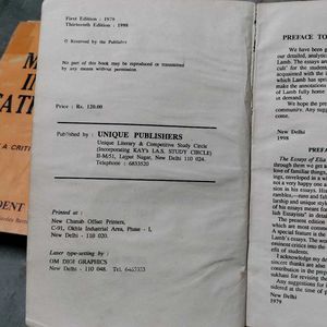 Vintage Book Bundle - Essays &amp; History