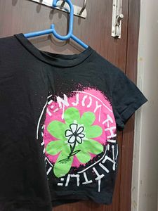 Zudio Black T-shirt