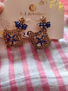 Blue Stone Earrings