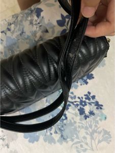 Black Quilted Crossbody Bag