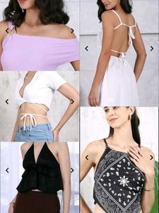 Trendy Cropped Tops Bundle