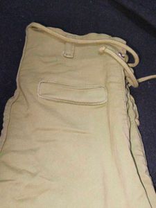 Unique Lace-Up Khaki Pants