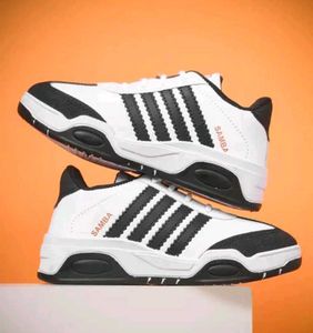 Stylish Black & White Sneakers