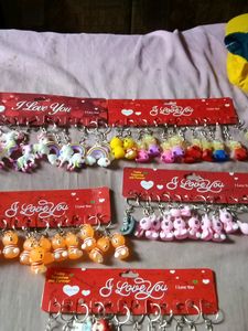 Five Dozen Keychain- More Than 60 Pieces