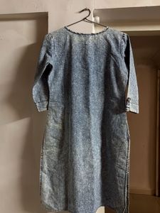 Denim Style kurti dress