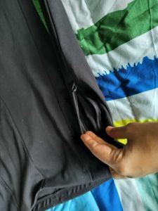 Black Straight Leg Pants by bliss club