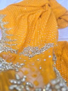 Elegant Yellow Saree