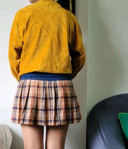 Suede Mustard Sweater