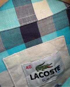 Lacoste Check Shirt