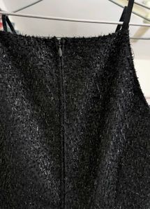 H&amp;M Black midi dress