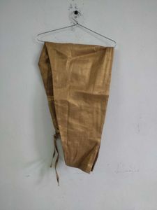 Gold Silk Pants