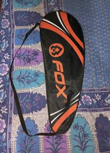 Badminton Racket+ Bag+ Pack Of 9 Cork
