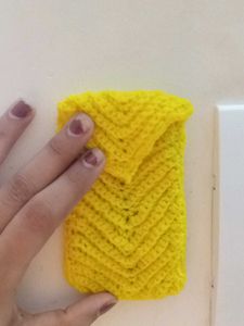 Yellow Pen Pouch