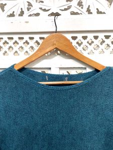 Teal Knit Sweater B