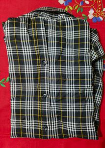 Real Cotton Plaid Casual Shirt