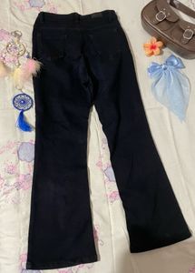 Y2K ♡ Bootcut Jeans In Black