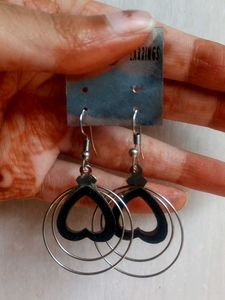 Heart Hoop Earrings