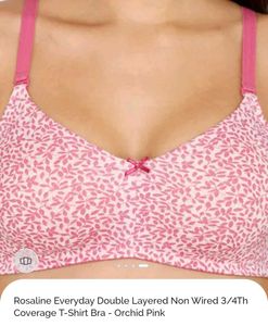 Floral Print Bra