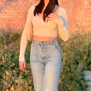 Beige Top